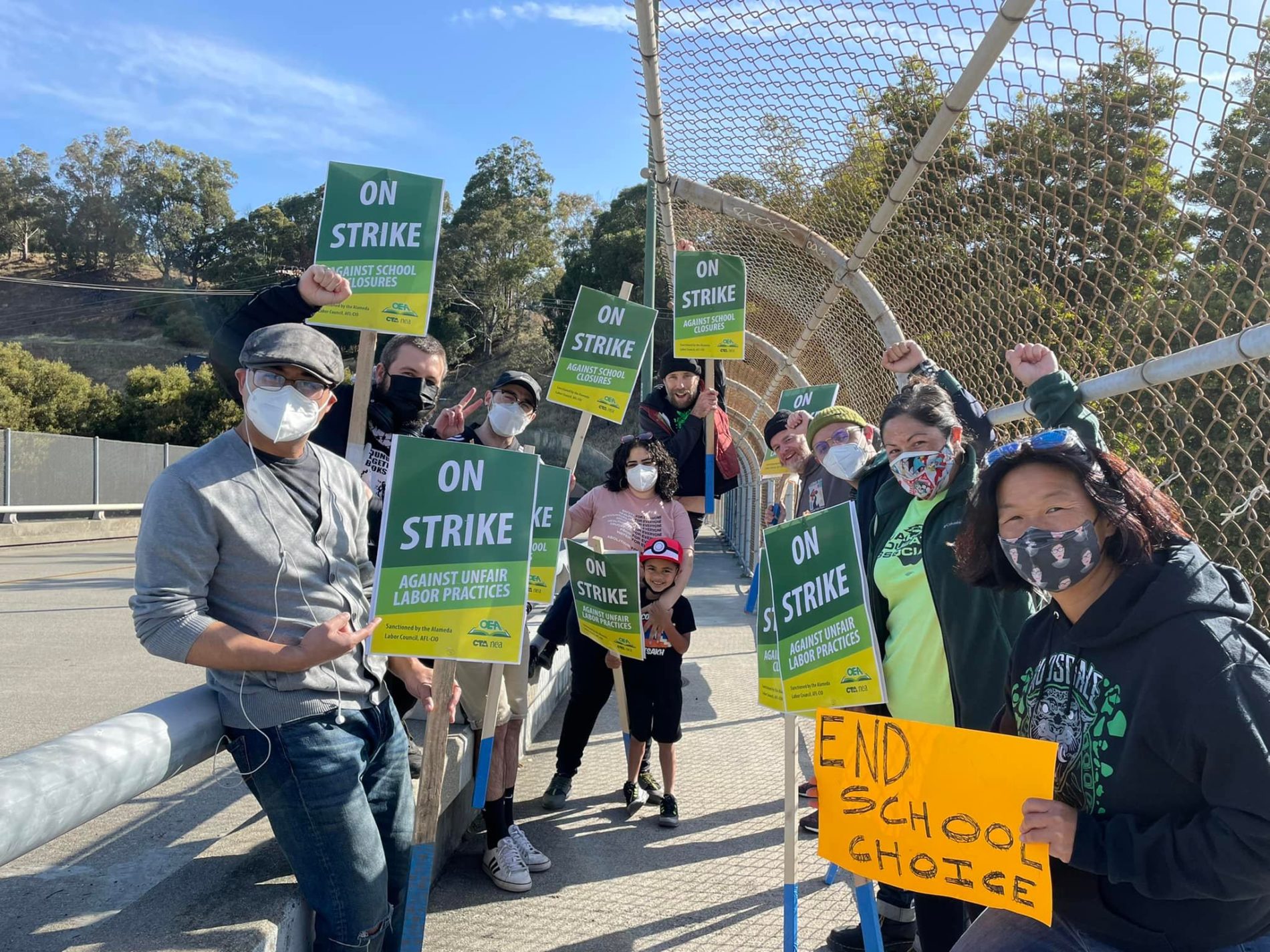 Oakland Educators Go On One-Day Unfair Labor Practice Strike ...