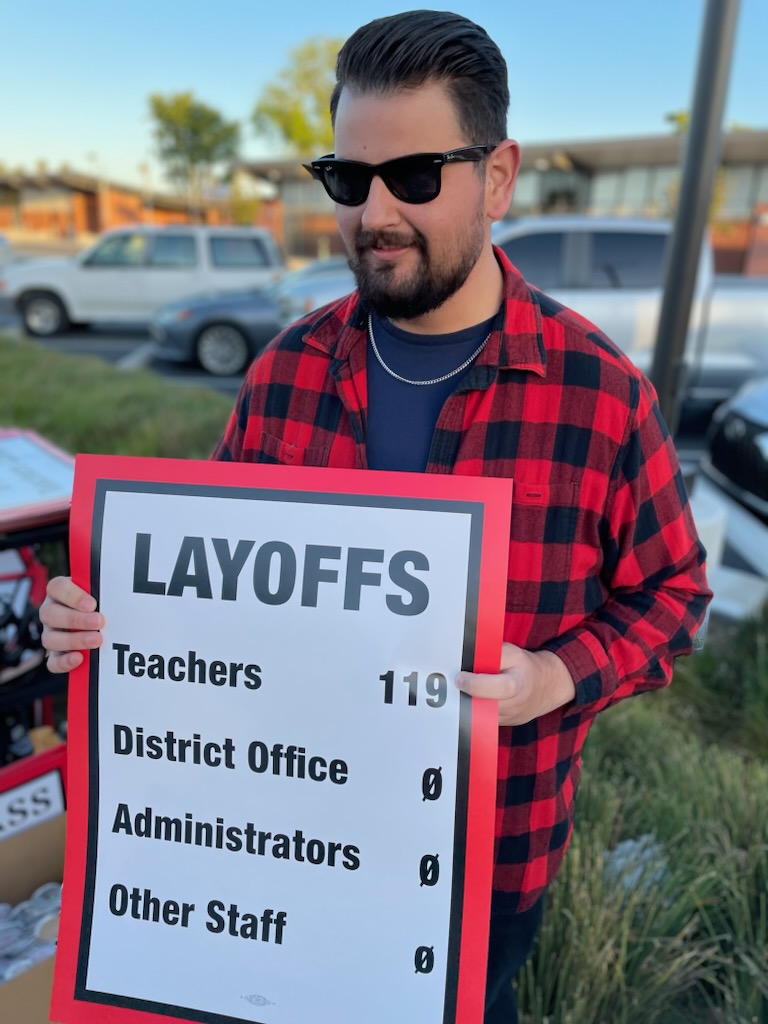 Anaheim Secondary Teachers Association Holds Sycamore Morning Protest ...