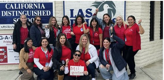 Photo of Capistrano Unified Teachers Association members