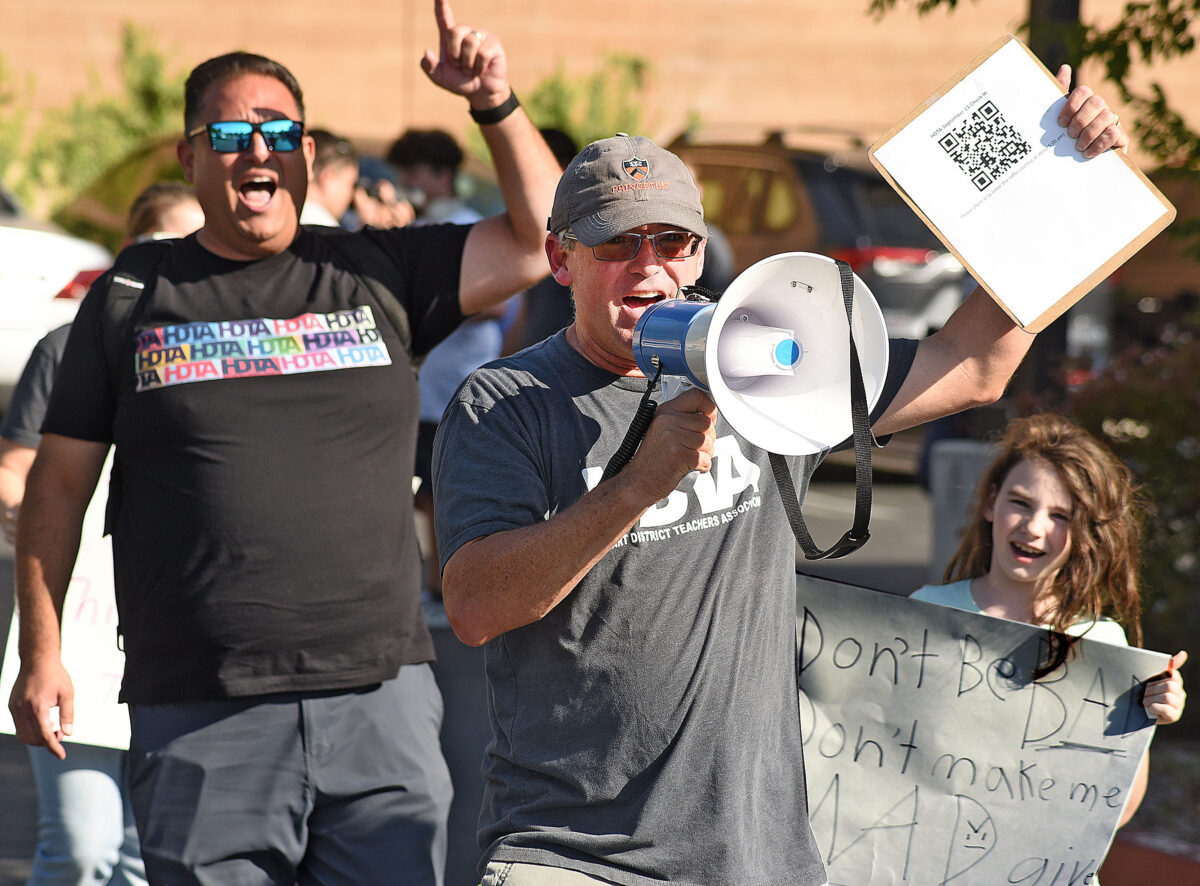 Photo of Hart District Teachers Association members