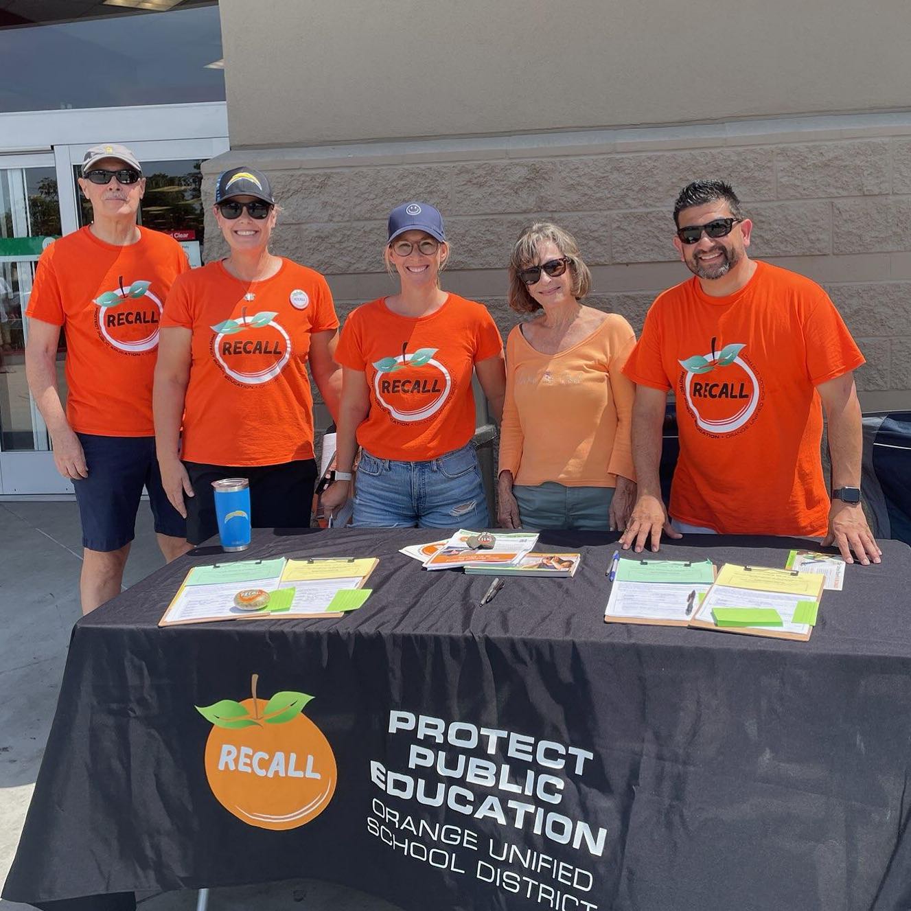 Photo of Orange Unified Education Association members