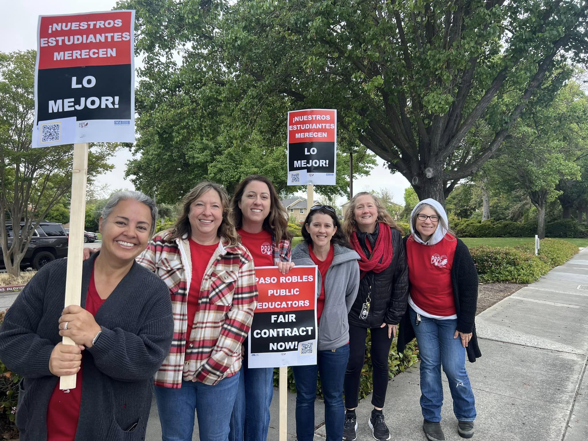 Photo of Paso Robles Public Educators members