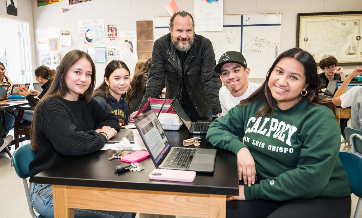 Greg Wolf, Santa Ynez Valley Teachers Association, focuses on building trust and connection with his students at the beginning of the year.